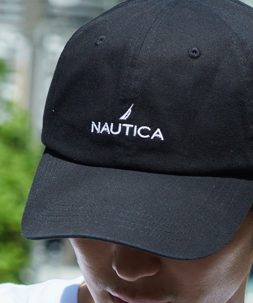 NAUTICA（ノーティカ）の「【NAUTICA】ノーティカ6パネルロゴCAP ローキャップ NT040（キャップ・メンズ・ホワイト/ブラック/ベージュ/ネイビー・FREE）」の11枚目の写真