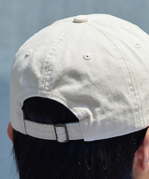 NAUTICA（ノーティカ）の「【NAUTICA】ノーティカ6パネルロゴCAP ローキャップ NT040（キャップ・メンズ・ホワイト/ブラック/ベージュ/ネイビー・FREE）」の10枚目の写真
