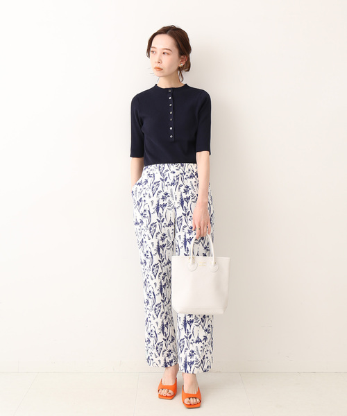 IENA（イエナ）の「【YOUNG&OLSEN/ヤングアンドオルセン】EMBOSSED LEATHER HAVERSACK S◆（トートバッグ・レディース・アイボリー・FREE）」の14枚目の写真