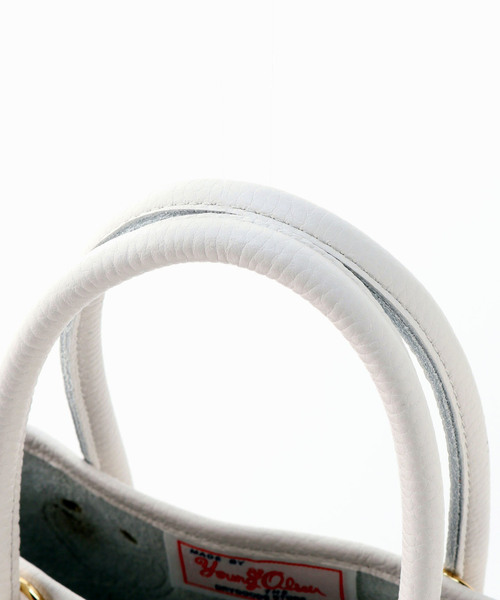 IENA（イエナ）の「【YOUNG&OLSEN/ヤングアンドオルセン】EMBOSSED LEATHER HAVERSACK S◆（トートバッグ・レディース・アイボリー・FREE）」の22枚目の写真