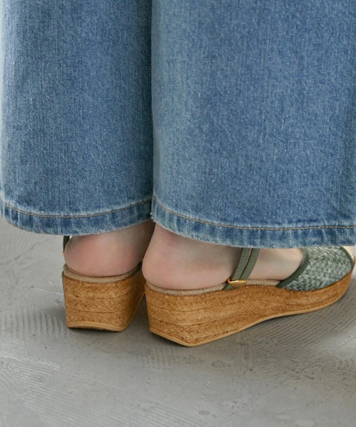 Fashion Letter（ファッションレター）の「2wayストラップコンフォートサンダル（サンダル・レディース・ブラック/ホワイト/ベージュ/ライトグリーン・S/M/L/LL）」の22枚目の写真