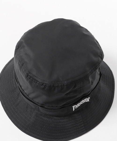 THRASHER（スラッシャー）の「THRASHER/スラッシャー サファリハット バケットハット（ハット・メンズ・カーキ/ネイビー/ブラック/ベージュ・58cm）」の8枚目の写真