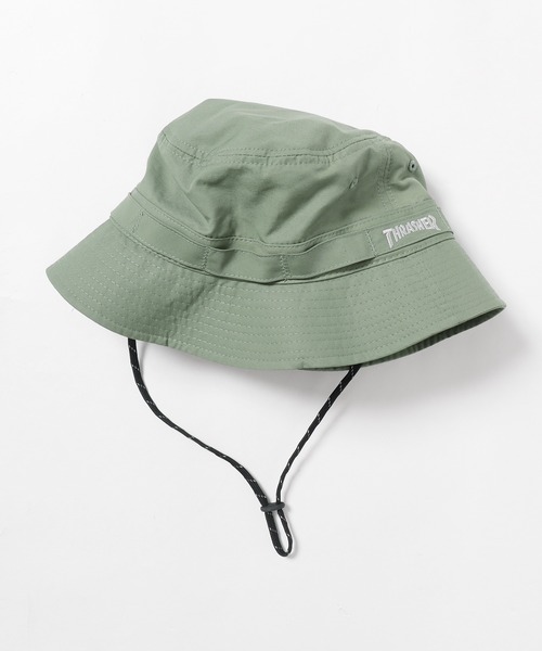 THRASHER（スラッシャー）の「THRASHER/スラッシャー サファリハット バケットハット（ハット・メンズ・カーキ/ネイビー/ブラック/ベージュ・58cm）」の22枚目の写真