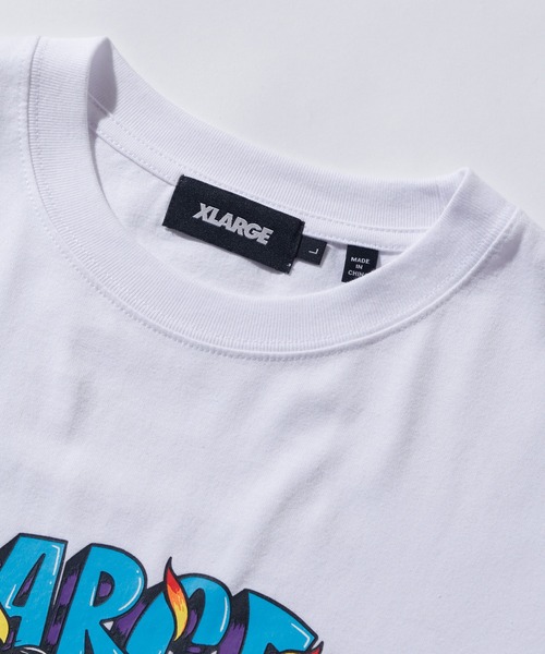 XLARGE（エクストララージ）の「CUPID TRAP S/S TEE/ グラフィック　Tシャツ　半袖（Tシャツ/カットソー・メンズ・グリーン/ホワイト/ブラック・L/XL/S/M）」の6枚目の写真