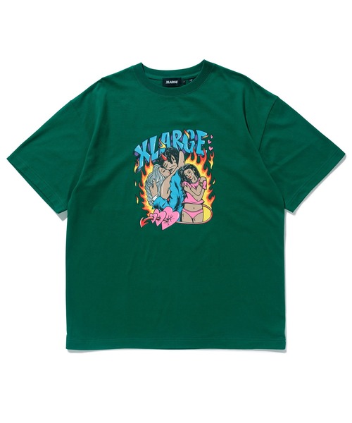 XLARGE（エクストララージ）の「CUPID TRAP S/S TEE/ グラフィック　Tシャツ　半袖（Tシャツ/カットソー・メンズ・グリーン/ホワイト/ブラック・L/XL/S/M）」の16枚目の写真