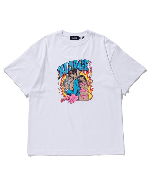 XLARGE（エクストララージ）の「CUPID TRAP S/S TEE/ グラフィック　Tシャツ　半袖（Tシャツ/カットソー・メンズ・グリーン/ホワイト/ブラック・L/XL/S/M）」の11枚目の写真