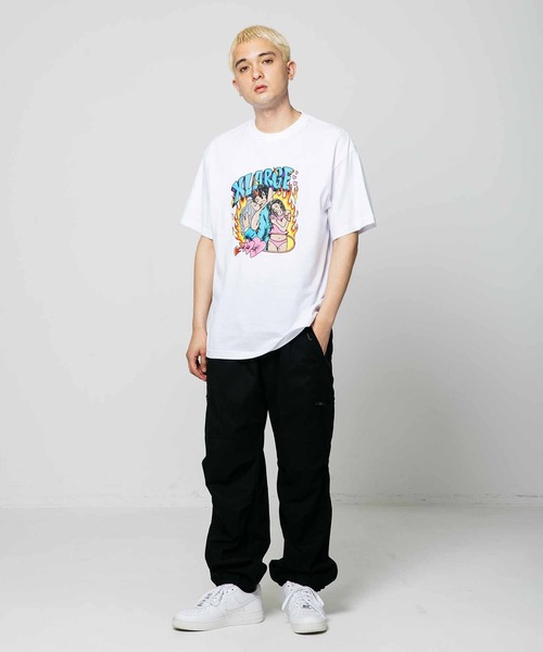 XLARGE（エクストララージ）の「CUPID TRAP S/S TEE/ グラフィック　Tシャツ　半袖（Tシャツ/カットソー・メンズ・グリーン/ホワイト/ブラック・L/XL/S/M）」の13枚目の写真
