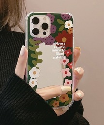 tolene | イラストミラースマホカバー iPhoneケース ( 7 / 8 / SE2 / 11 / 11Pro / 11Pro max / 12 / 12pro / 12pro max / 12mini / 13 /13pro / 13promax )(スマホケース/カバー)