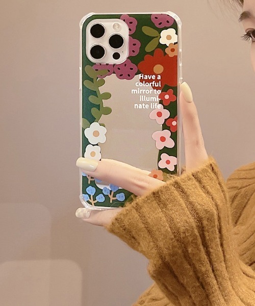 tolene(トレネ)の「イラストミラースマホカバー iPhoneケース ( 7 / 8 / SE2 / 11 / 11Pro / 11Pro max / 12 / 12pro / 12pro max / 12mini / 13 /13pro / 13promax )(スマホケース/カバー・レディース・A・A/D/H/C/B/E/I/F/K/J)」の9枚目の写真