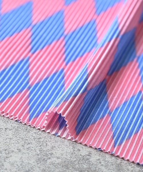 reca（レカ）の「ダイヤ柄プリーツパンツ（その他パンツ・レディース・ホワイト系その他/グリーン系その他/ピンク系その他・FREE）」の21枚目の写真