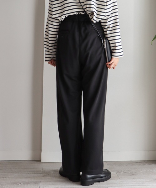 COURO（コウロ）の「ウエストギャザースウェットパンツ（スウェットパンツ・レディース・ホワイト/ブラック/オレンジ・M/L）」の20枚目の写真