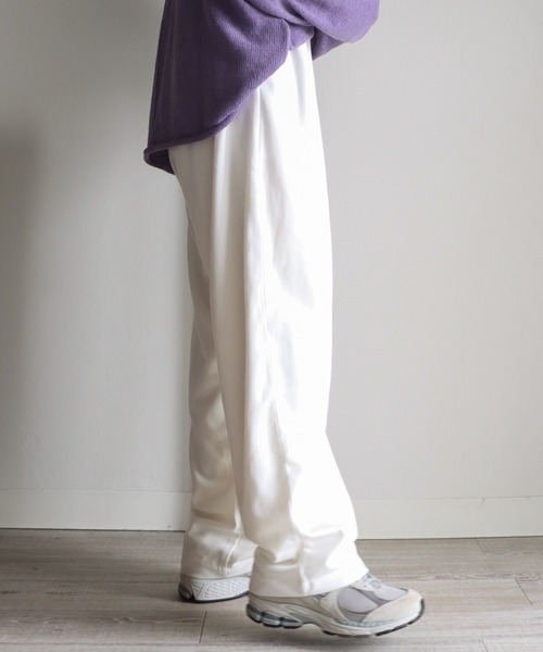 COURO（コウロ）の「ウエストギャザースウェットパンツ（スウェットパンツ・レディース・ホワイト/ブラック/オレンジ・M/L）」の15枚目の写真
