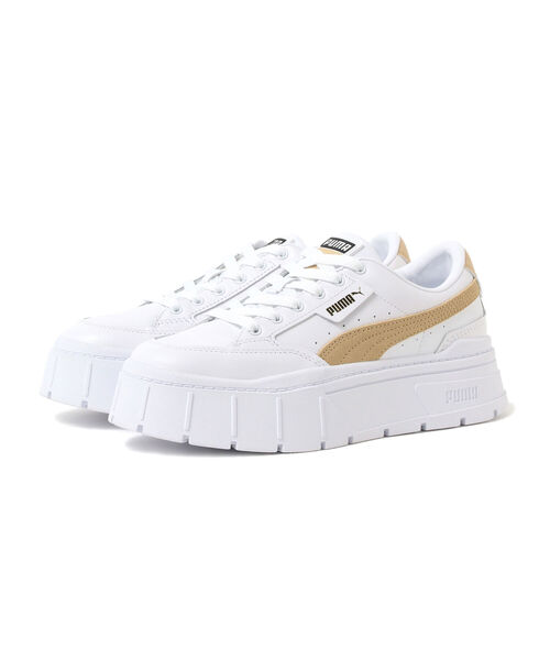 Ray BEAMS（レイビームス）の「PUMA / MAYZE STACK スニーカー（スニーカー・レディース・ホワイト・23.0cm/23.5cm/24.0cm/24.5cm）」の3枚目の写真