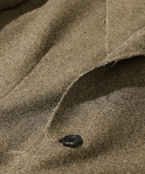 BEAMS（ビームス）の「BEAMS / カットオフ ツイード 1ボタン ジャケット（テーラードジャケット・メンズ・ダークブラウン/ベージュ系その他・S/L/M）」の12枚目の写真