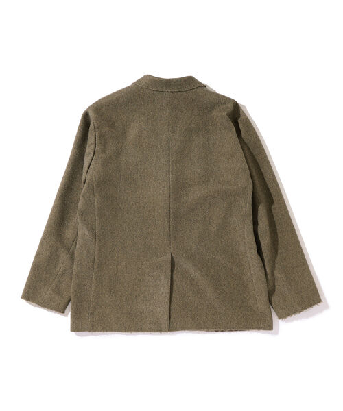 BEAMS（ビームス）の「BEAMS / カットオフ ツイード 1ボタン ジャケット（テーラードジャケット・メンズ・ダークブラウン/ベージュ系その他・S/L/M）」の14枚目の写真