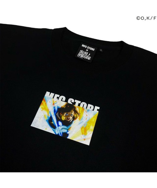 MFC STORE(エムエフシーストア)の「MFC STORE × 炎炎ノ消防隊 アーサー・ボイル TEE(Tシャツ/カットソー・メンズ・ブラック/チャコールグレー/ホワイト・M/L/XL/XXL/S)」の6枚目の写真