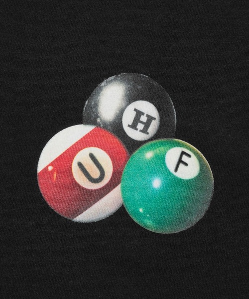 Tシャツ DIRTY POOL TEE ☆ HUF HUF（ハフ）の「DIRTY POOL TT TEE / HUF プリントTシャツ（T