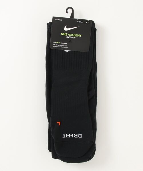 NIKE（ナイキ）の「《NIKEアパレル》ﾅｲｷ 2P ｱｶﾃﾞﾐｰ ﾌｯﾄﾎﾞｰﾙ D-F ｿｯｸｽ（ソックス/靴下・メンズ・ホワイト/ブラック・25-27/23-25/27-29/21-23/19-21）」の2枚目の写真