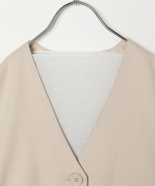 GLOBAL WORK(グローバルワーク)の「オシャラク3点セットアップ/キッズ/123484(ワンピース・キッズ・ブラック/オフホワイト・120cm/130cm/140cm/150cm/160cm/110cm/100cm)」の6枚目の写真