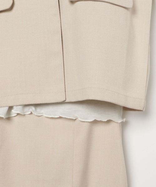 GLOBAL WORK(グローバルワーク)の「オシャラク3点セットアップ/キッズ/123484(ワンピース・キッズ・ブラック/オフホワイト・120cm/130cm/140cm/150cm/160cm/110cm/100cm)」の13枚目の写真