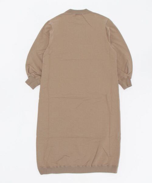 Bshop unfil コットンフリーススウェットワンピース Bshop unfil コットンフリーススウェットワンピース