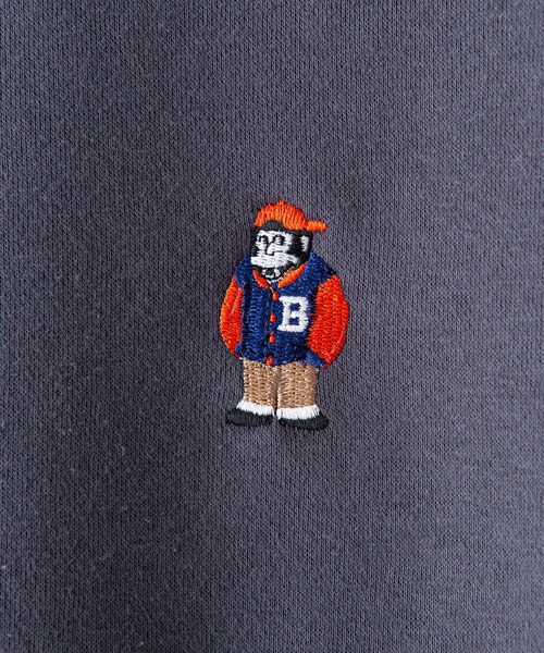 BEN DAVIS(ベンデイビス)の「【BEN DAVIS/ベンデイビス】ヘビーウェイト 裏起毛 ロゴ ミニゴリラ ワンポイント刺繍 クルースウェット トレーナー(スウェット・メンズ・グレー/チャコールグレー/ブラック/ダークグリーン/ブルー系その他/ブラウン・SMALL/MEDIUM/LARGE/X-LARGE)」の14枚目の写真