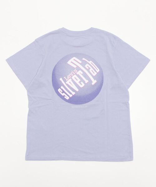 Levi's(リーバイス)の「Levi's/リーバイス SILVERTAB グラフィック JET Tシャツ CIRCLE COSMIC SKY(Tシャツ/カットソー・レディース・レッド・S/XS/M)」の2枚目の写真