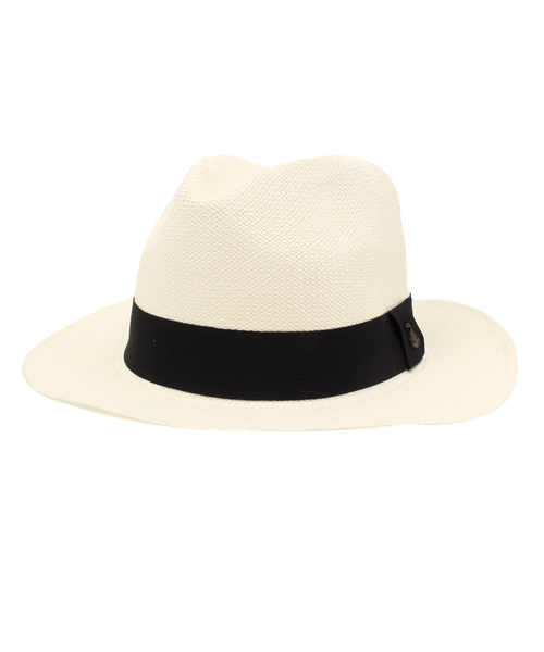 ROSE BUD（ローズバッド）の「【カタログ掲載】【雑誌掲載】(ECUA-ANDINO)607WH PANAMA CLASSIC WHITE HAT（ハット・レディース・ブラック/ベージュ/ネイビー・MEDIUM）」の2枚目の写真