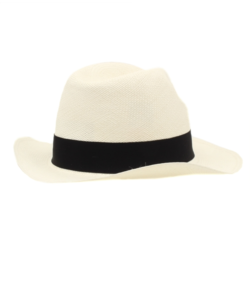 ROSE BUD（ローズバッド）の「【カタログ掲載】【雑誌掲載】(ECUA-ANDINO)607WH PANAMA CLASSIC WHITE HAT（ハット・レディース・ブラック/ベージュ/ネイビー・MEDIUM）」の6枚目の写真