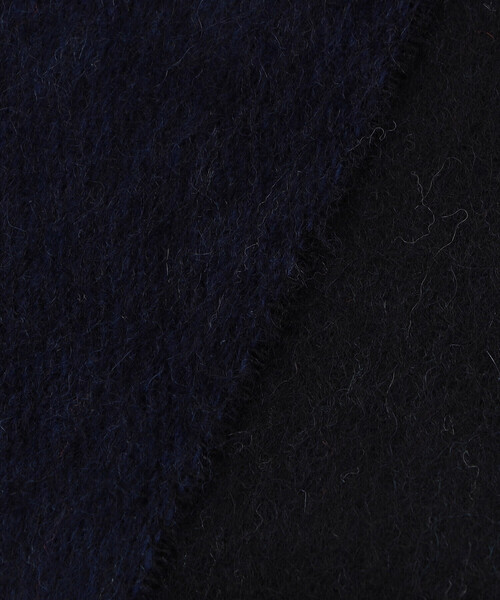 COMME CA ISM(コムサイズム)の「【リバーシブル】 ウールカシミヤ マフラー(マフラー・メンズ・ブラック/ダークブラウン/ベージュ/ネイビー/グレー/サックスブルー/オレンジ/ブルー・FREE)」の21枚目の写真
