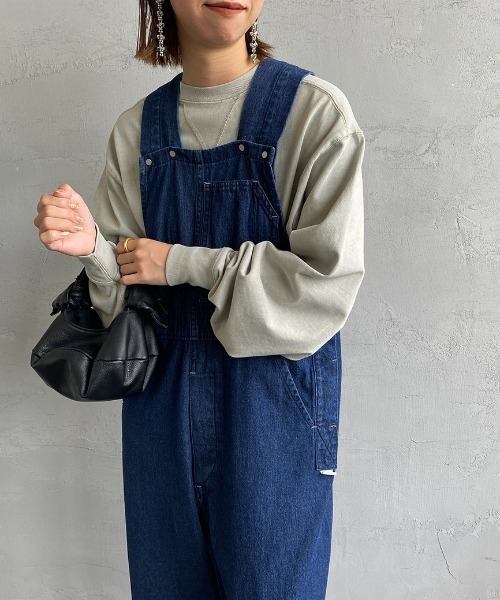 SCREEN STARS（スクリーンスターズ）の「[SCREEN STARS/スクリーンスターズ] 別注 ピグメント WガゼットTシャツ（Tシャツ/カットソー・レディース・ブラック/ブラウン/グレイッシュベージュ/ブルー/イエロー・F）」の3枚目の写真