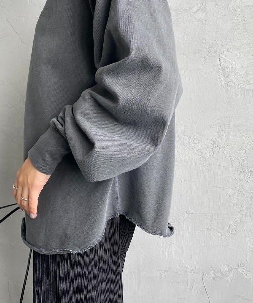 SCREEN STARS（スクリーンスターズ）の「[SCREEN STARS/スクリーンスターズ] 別注 ピグメント WガゼットTシャツ（Tシャツ/カットソー・レディース・ブラック/ブラウン/グレイッシュベージュ/ブルー/イエロー・F）」の19枚目の写真