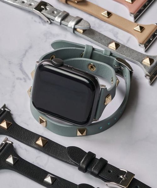 zandy(ズィーアンドワイ)の「【zandy / ズィー・アンド・ワイ】アップルウォッチバンド チェーンベルト / レザーバンド(デジタル腕時計・レディース・A/B/C/D/E/F/G/H/I/J・SMALL/MEDIUM)」の8枚目の写真