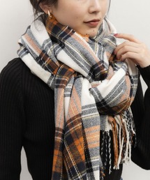 SENSE OF PLACE by URBAN RESEARCH | チェック大判ストール(マフラー)