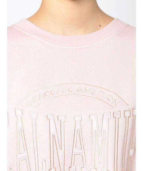 CALNAMUR（カルナムール）の「CALNAMURロゴスウェット（スウェット・レディース・ブラック/グレー/ピンク・FREE）」の8枚目の写真