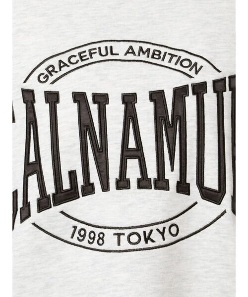 CALNAMUR（カルナムール）の「CALNAMURロゴスウェット（スウェット・レディース・ブラック/グレー/ピンク・FREE）」の11枚目の写真