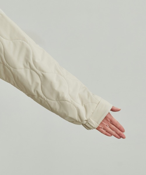 ROPE' PICNIC（ロペピクニック）の「リバーシブルキルトコート（その他アウター・レディース・ブラック/ベージュ/カーキ・38）」の7枚目の写真