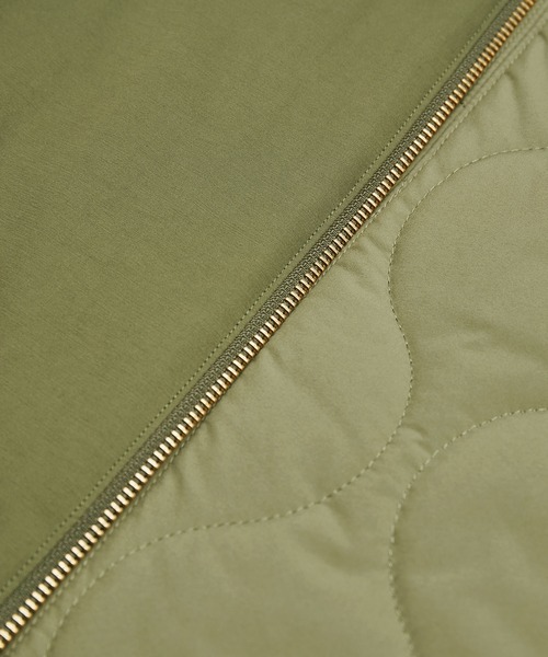 ROPE' PICNIC（ロペピクニック）の「リバーシブルキルトコート（その他アウター・レディース・ブラック/ベージュ/カーキ・38）」の10枚目の写真