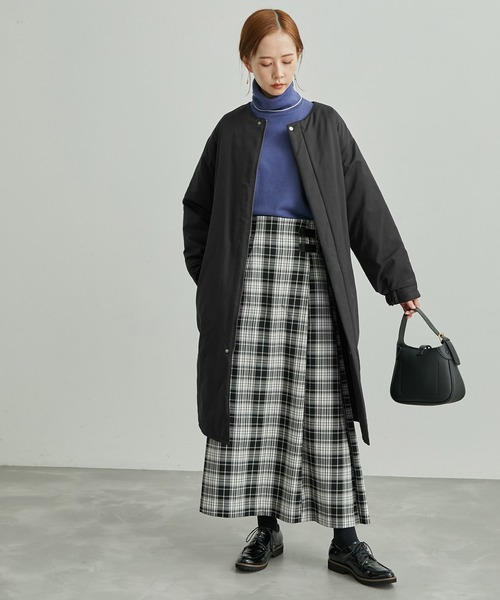 ROPE' PICNIC（ロペピクニック）の「リバーシブルキルトコート（その他アウター・レディース・ブラック/ベージュ/カーキ・38）」の15枚目の写真