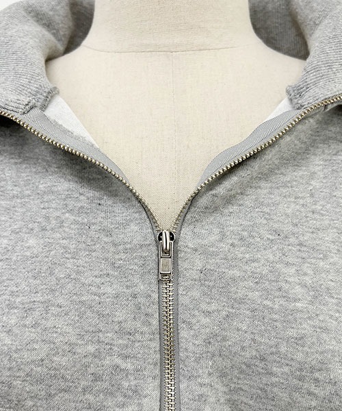 NANING9（ナンニング）の「NANING9 フロントジップシャーリングワンピ（ワンピース・レディース・ブラック/グレー・FREE）」の22枚目の写真