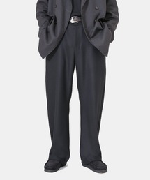 PORT BY ARK | PORT BY ARK / ポートバイアーク：Weaners wool Trousers：PO12-P001[COR](スラックス)