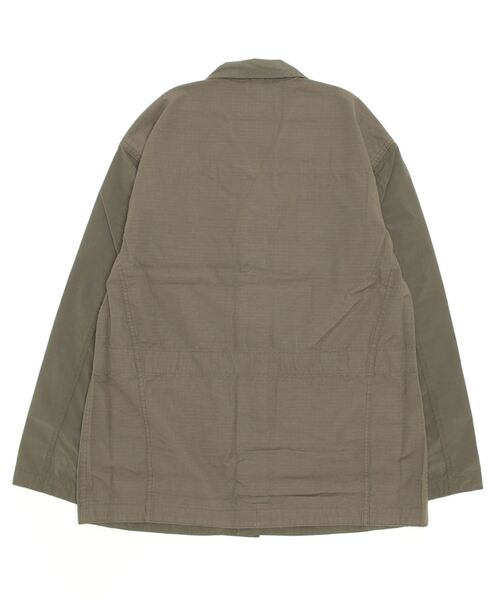 OMNIGOD（オムニゴッド）の「[OMNIGOD mens / オムニゴッド] 強撚メモリーストレッチリップストップ ミリタリーブルゾン（ブルゾン・メンズ・ネイビー/オリーブ・2/3/4）」の7枚目の写真
