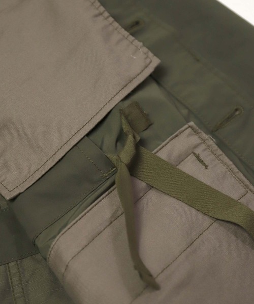 OMNIGOD（オムニゴッド）の「[OMNIGOD mens / オムニゴッド] 強撚メモリーストレッチリップストップ ミリタリーブルゾン（ブルゾン・メンズ・ネイビー/オリーブ・2/3/4）」の18枚目の写真