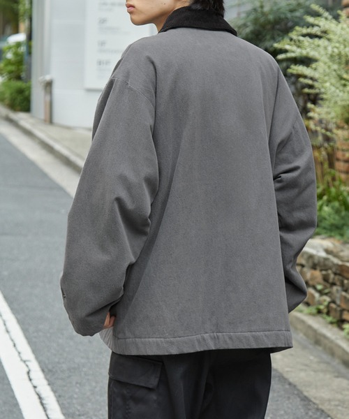 デニムとの相性が◎】avv 襟リブ 錨ボタン メルトン 本切羽 4