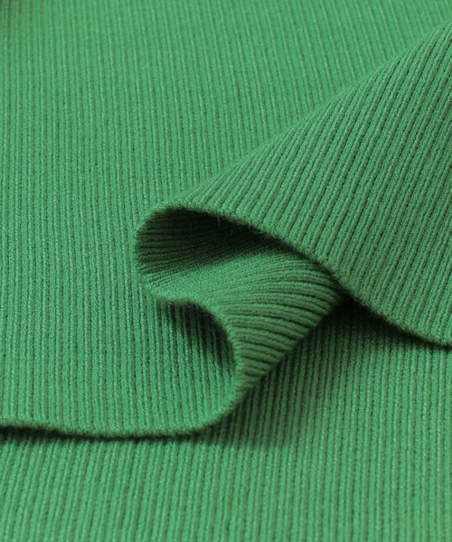 URBAN RESEARCH（アーバンリサーチ）の「スクエアネックリブニット（ニット/セーター・レディース・アイボリー/グリーン/ホワイト系その他・FREE）」の11枚目の写真