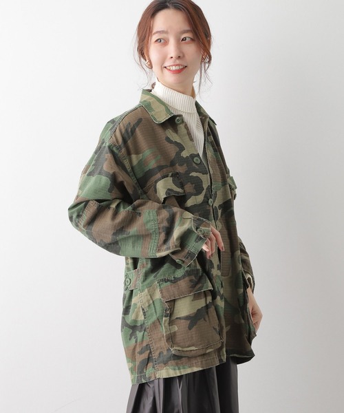 LEPSIM（レプシィム）の「【ROTHCO/ロスコ】シャツジャケット　285334（ミリタリージャケット・レディース・カーキ/グリーン・FREE）」の13枚目の写真