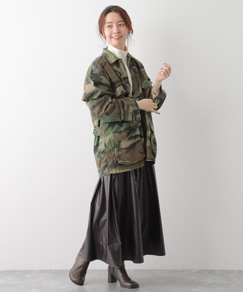 LEPSIM（レプシィム）の「【ROTHCO/ロスコ】シャツジャケット　285334（ミリタリージャケット・レディース・カーキ/グリーン・FREE）」の21枚目の写真