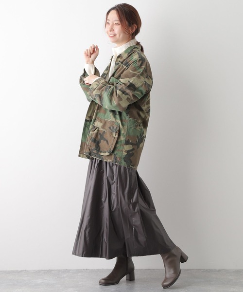 LEPSIM（レプシィム）の「【ROTHCO/ロスコ】シャツジャケット　285334（ミリタリージャケット・レディース・カーキ/グリーン・FREE）」の4枚目の写真