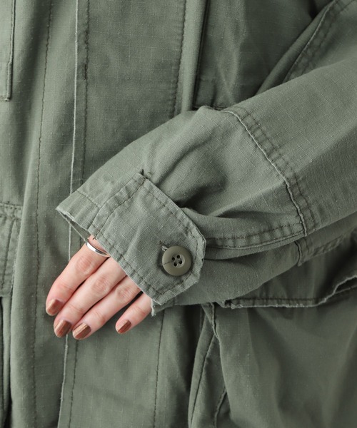 LEPSIM（レプシィム）の「【ROTHCO/ロスコ】シャツジャケット　285334（ミリタリージャケット・レディース・カーキ/グリーン・FREE）」の22枚目の写真