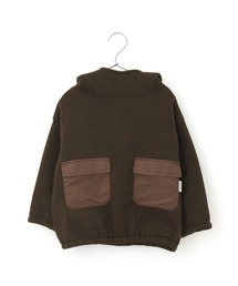 裏起毛ニットソーハイネックプルオーバー■80～140cm